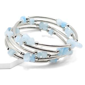 Crystalline Flow - Blue Bracelet